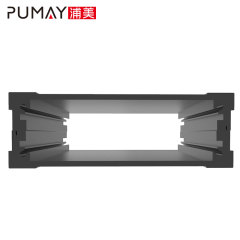 65*22 6063 extrusion aluminum material pin fin heat sink housing/case/enclosure aluminum profile chinese factory housing,65*22 6063 extrusion aluminum material pin fin heat sink housing/case/enclosure aluminum profile chinese factory housing