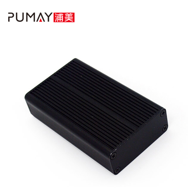 aluminum extrusion instrument box aluminum case pcb enclosure electronics housing 45W*19H,45*19aluminum extrusion instrument box aluminum case pcb enclosure electronics housing