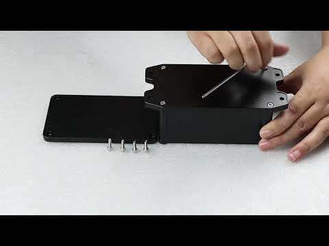 185x135 IP68 Waterproof Extruded Aluminum Enclosure for Outdoor Electronics, Weatherproof Aluminum Housing for Industrial Equipment,185x135 IP68 Waterproof Extruded Aluminum Enclosure for Outdoor Electronics, Weatherproof Aluminum Housing for Industrial Equipment