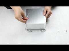 GB007 160*120 Custom IP67 Waterproof Extruded Aluminum Enclosure for Outdoor Electronics - Flanged Wall-Mount & CNC Machined,GB007 160*120 Custom IP67 Waterproof Extruded Aluminum Enclosure for Outdoor Electronics - Flanged Wall-Mount & CNC Machined