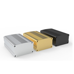 AT024 Extruded Aluminum Enclosure 63×37 mm, Custom Length