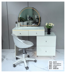 Modern Dressing Table With Drawers-Makeup Vanity Storage Cabinet And Mordern Make Up Vinity Table With Mirror And Stool