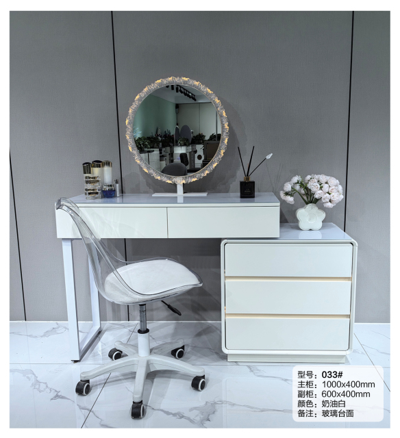 Modern Dressing Table With Drawers-Makeup Vanity Storage Cabinet And Mordern Make Up Vinity Table With Mirror And Stool