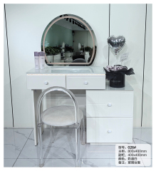 Modern Dressing Table With Drawers-Makeup Vanity Storage Cabinet And Mordern Make Up Vinity Table With Mirror And Stool