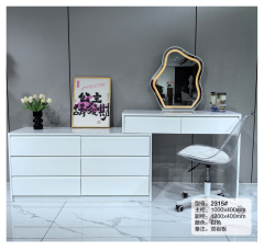 Light Luxury Dressing Table With Drawers-Makeup Vanity Storage Cabinet and Mordern Make Up Vinity Table With Mirror And Stool 2315