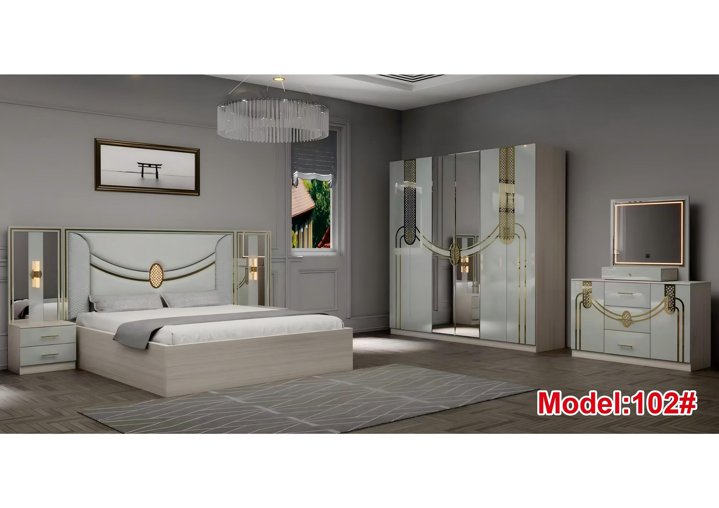 Modern King Size Bedroom Set Nordic Style Comfortable Bedroom Furniture Set Luxury king Size Bed Classic 102