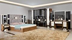 Modern King Size Bedroom Set Nordic Style Comfortable Bedroom Furniture Set Luxury king Size Bed Classic 128