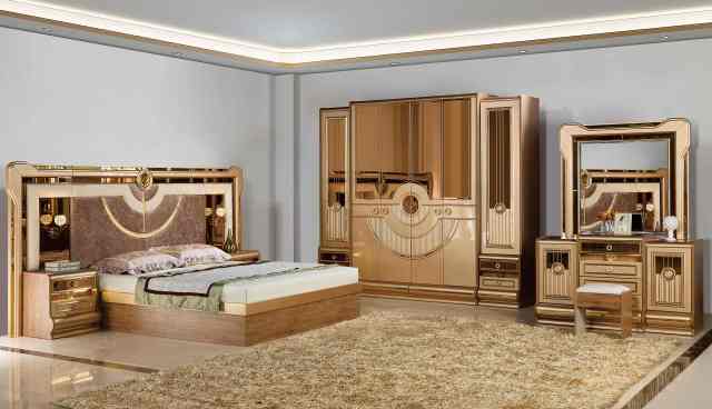 Modern King Size Bedroom Set Nordic Style Comfortable Bedroom Furniture Set Luxury king Size Bed Classic 129