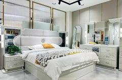 Modern King Size Bedroom Set Nordic Style Comfortable Bedroom Furniture Set Luxury king Size Bed Classic 133