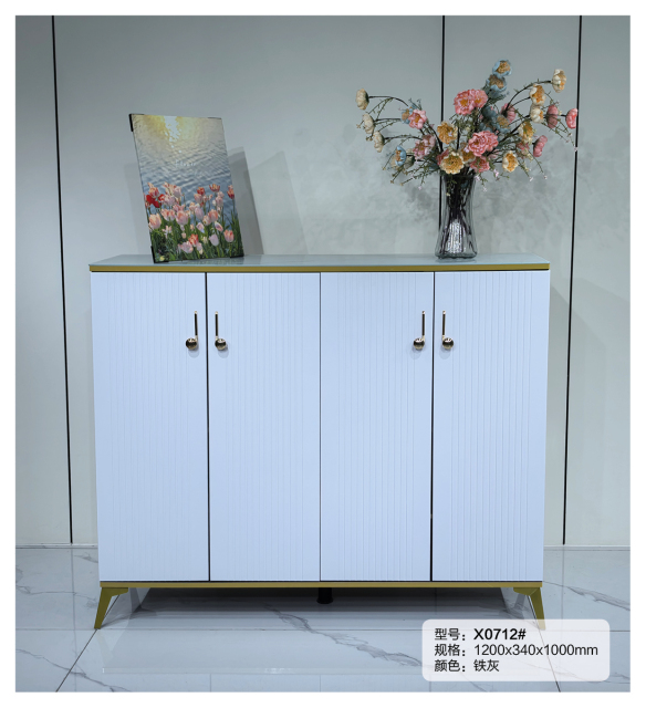 Simple Shoe Cabinet Mordern Entryway Storage Shoe Rack X0712