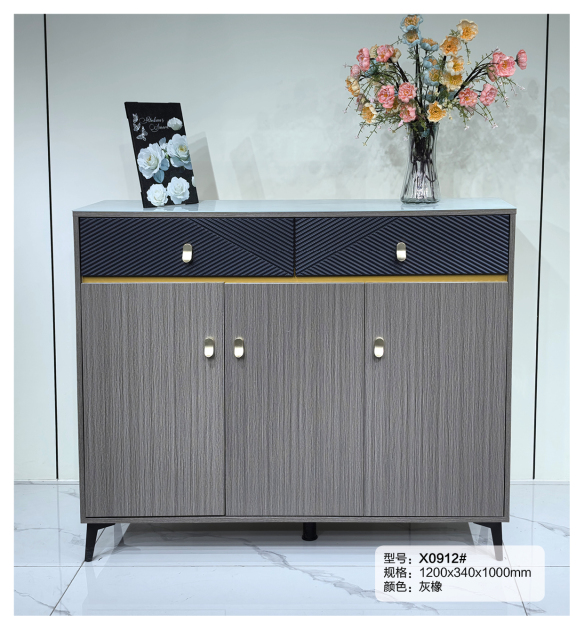 Simple Shoe Cabinet Mordern Entryway Storage Shoe Rack X0912