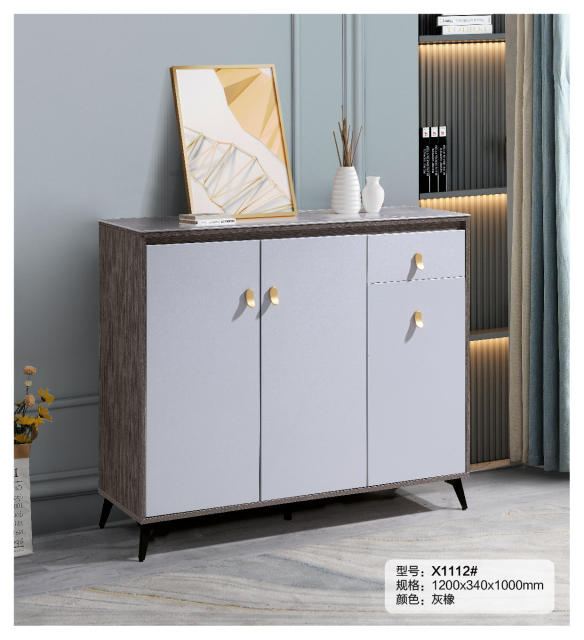 Simple Shoe Cabinet Mordern Entryway Storage Shoe Rack X1112
