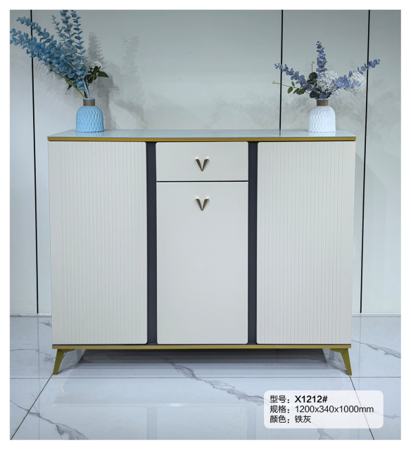 Simple Shoe Cabinet Mordern Entryway Storage Shoe Rack X1212