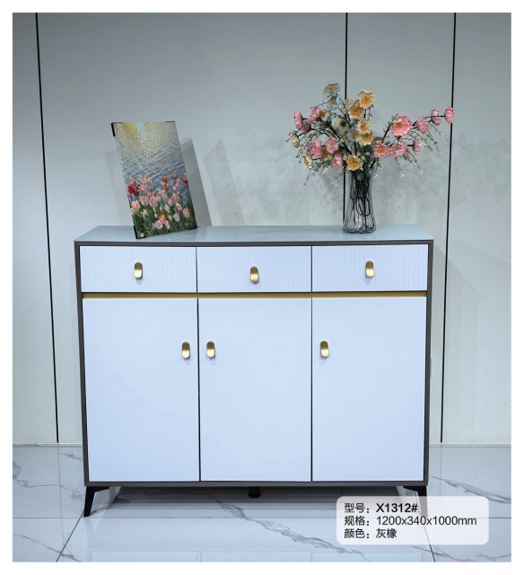 Simple Shoe Cabinet Mordern Entryway Storage Shoe Rack X1312