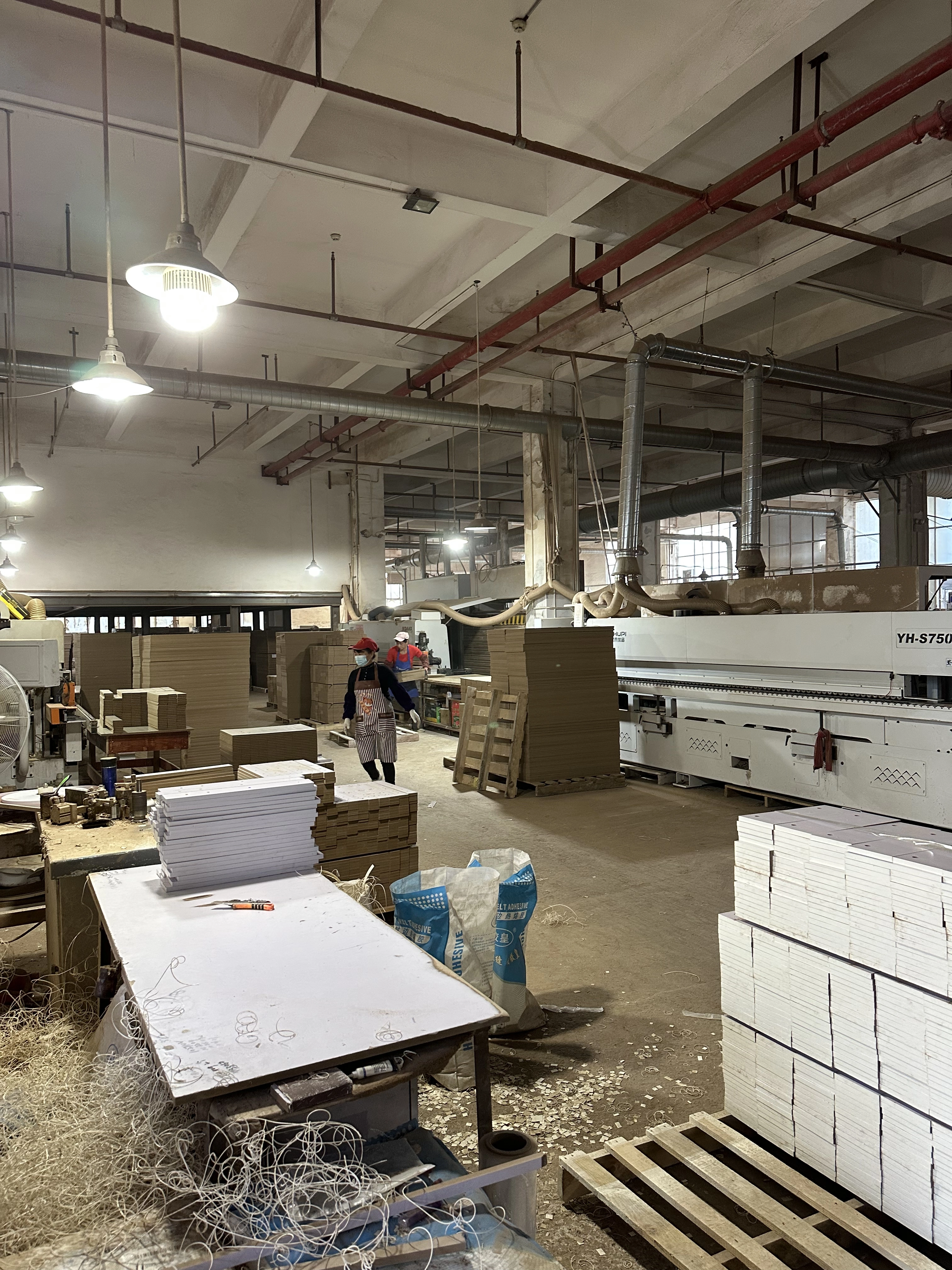 FURNIGLOBE furniture production equipment and factory environment