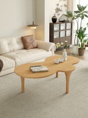 Solid Wood Minimalist Style Coffee Table 105