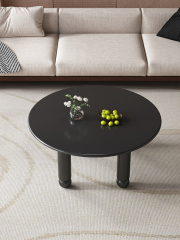 Mid-Century Style Nordic Solid Rubberwood Wood Coffee Table 33