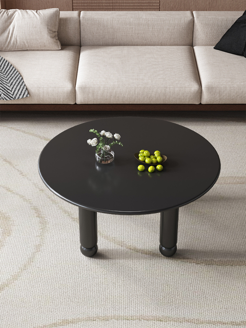 Mid-Century Style Nordic Solid Rubberwood Wood Coffee Table 33