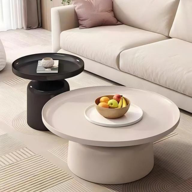 Nordic Style Modern Carbon Steel Martini Coffee Table