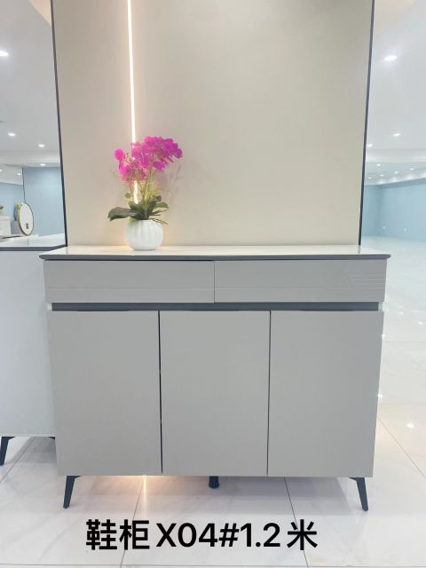 Simple Shoe Cabinet Mordern Entryway Storage Shoe Rack X04