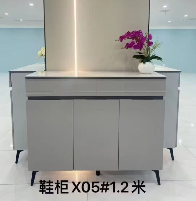 Simple Shoe Cabinet Mordern Entryway Storage Shoe Rack X05