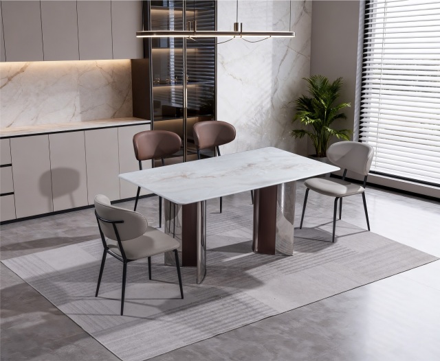 Modern Sintered Stone Dining Table