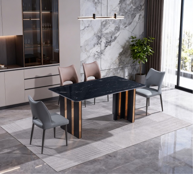 Modern Sintered Stone Dining Table