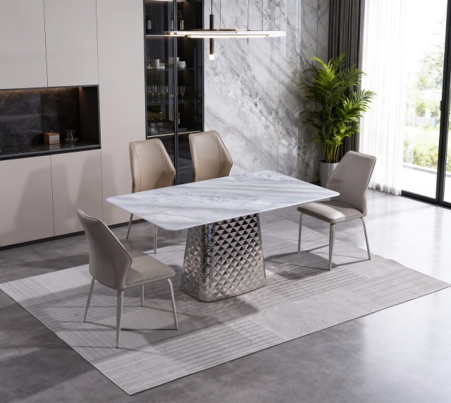 Modern Sintered Stone Dining Table
