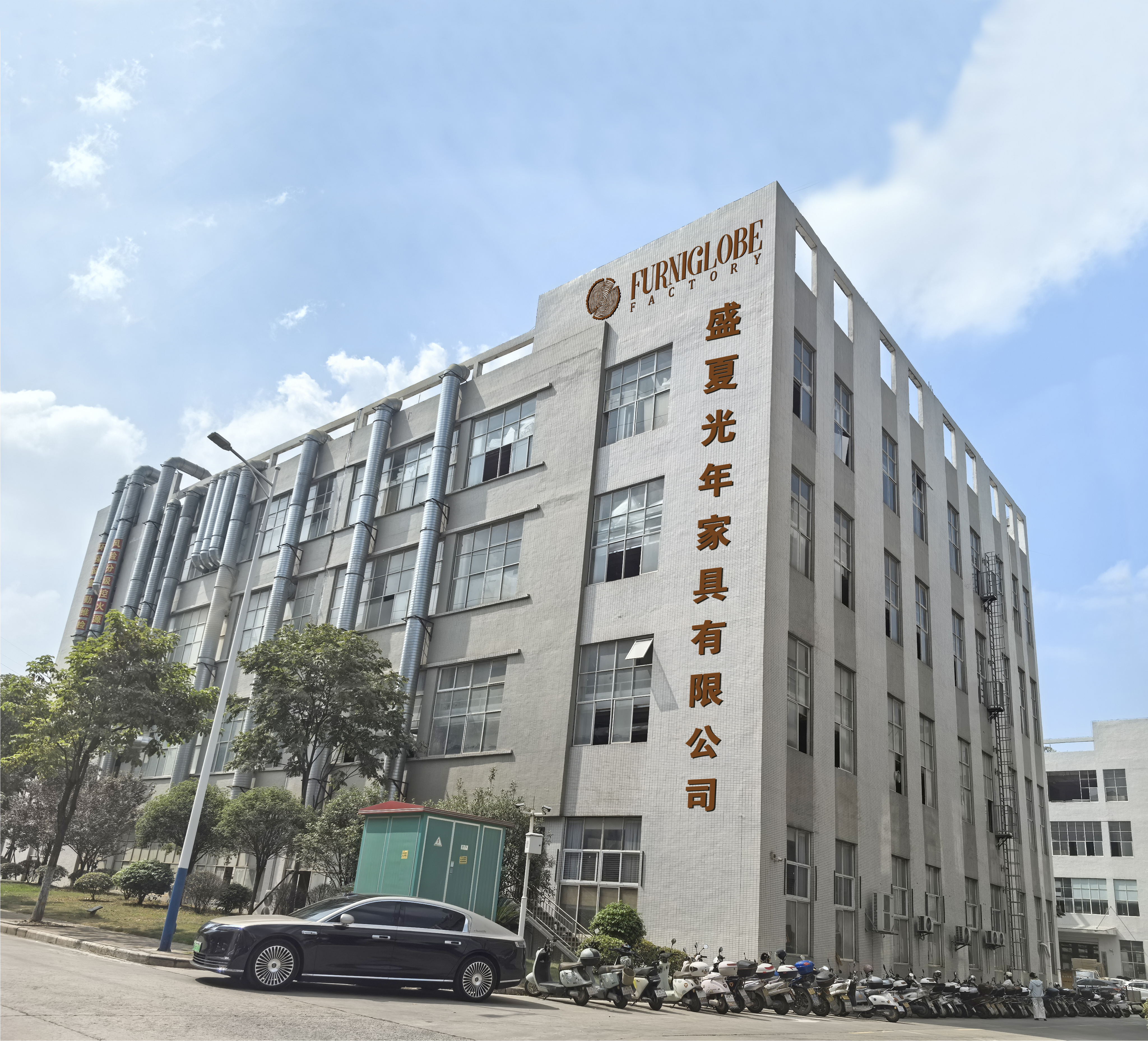 FURNIGLOBE company panoramic view in Ganzhou China