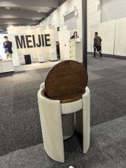 Loop Nesting Chair with Flip Top Side Table