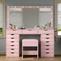 Hollywood Mirror Vanity Table DT005