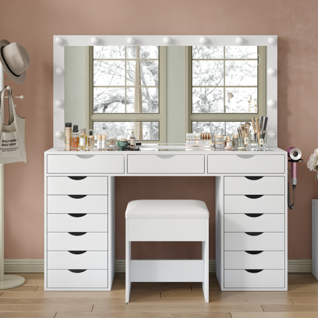 Hollywood Mirror Vanity Table DT005