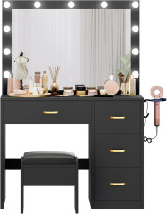 Hollywood Mirror Vanity Table DT006