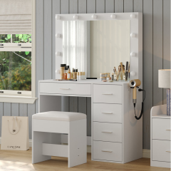 Hollywood Mirror Vanity Table DT007