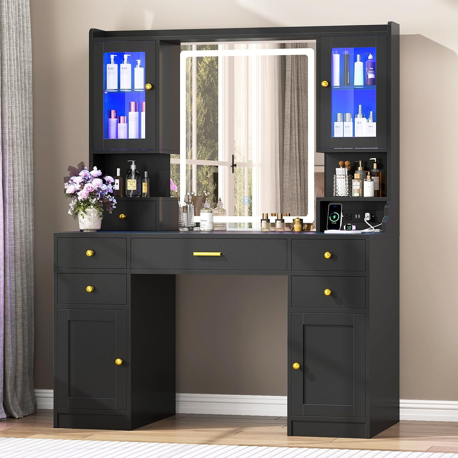 Hollywood Mirror Vanity Table DT009