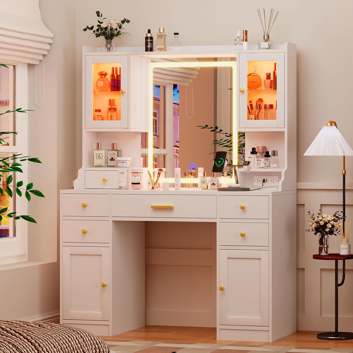 Hollywood Mirror Vanity Table DT009