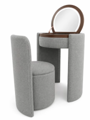 Round Flip-Top Dressing Table B