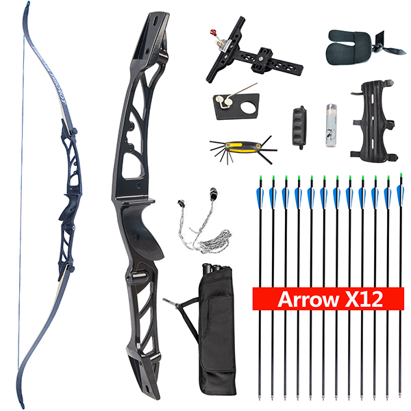 TOPOINT ARCHERY R2 Competition Takedown Recurve Bow Package Ready To Shoot Archery Set For Bow hunting Via Express Service Delivered Within 7Days