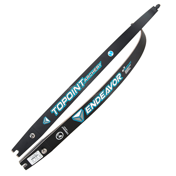 TOPOINT ARCHERY ENDEAVOR ,Compressed Fiber Glass/Hard Maple Recurve Bow Limbs ILF Device, 16-44LBS,2# increments,Total Length 66",68", 70" Compatible