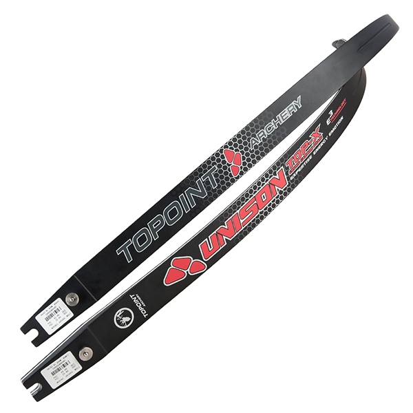 TOPOINT ARCHERY UNISON ILF Recurve Bow Limbs 66/68/70inch, Carbon/Foam Limbs 22-48lbs, Compatible for 25” Riser, for Adult,Youth and Teens