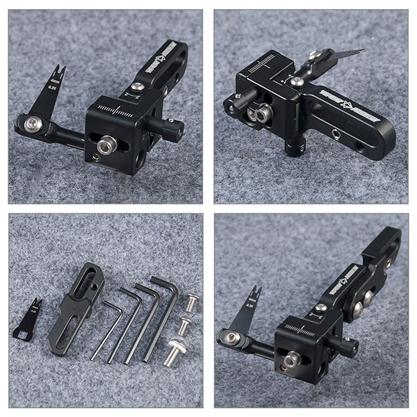 TOPOINT ARCHERY TP826 Arrow Rest for Any Brand Target Compund Bow with Extend Bracket