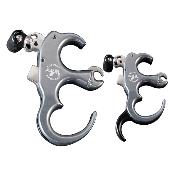 Bow Releases-TP420 Bow Release Aid 3/4 Fingers Automatic Archery Release Aluminium Alloy Thumb Trigger for Compound Bow Accessory