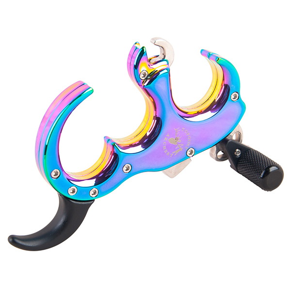 Bow Releases-TP420 Bow Release Aid 3/4 Fingers Automatic Archery Release Aluminium Alloy Thumb Trigger for Compound Bow Accessory