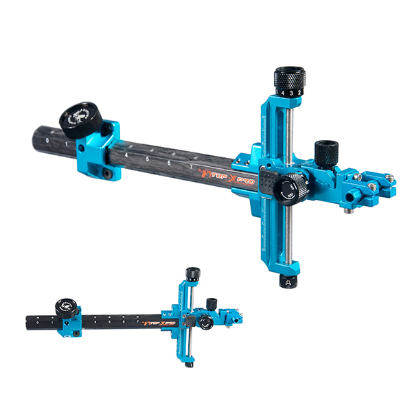 TOPOINT ARCHERY Carbon Bar Compound Sight TP8810 for Target Compound Bow,Micro Adjust,Detachable Bracket,Without Sight Scope