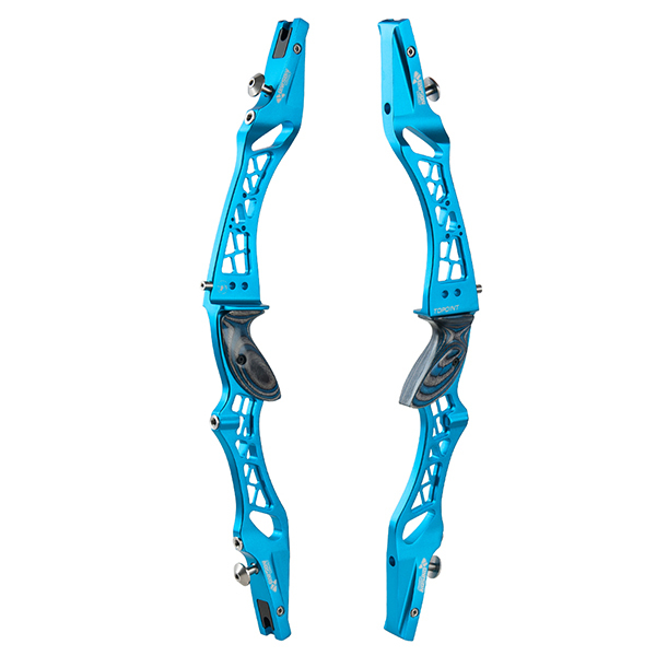 TOPOINT ARCHERY UNISON Aluminum CNC Milling Recurve Bow Riser 25" Targeting Takedown Recurve Bow Riser Right Handed ILF Device for Archery Bow Targeti
