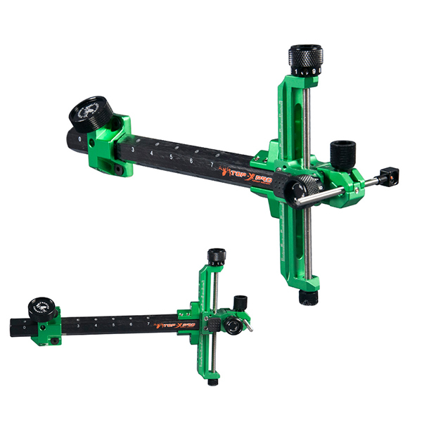 TOPOINT ARCHERY Carbon Bar Recurve Bow Sight TR1003 for Target Recurve Bow,Micro Adjust,Detachable Bracket,with Sight Scope,Lightweight Design