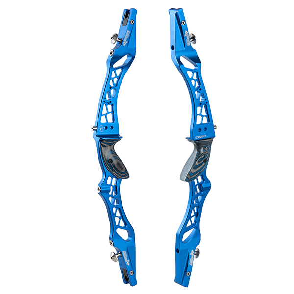 TOPOINT ARCHERY UNISON Aluminum CNC Milling Recurve Bow Riser 25" Targeting Takedown Recurve Bow Riser Right Handed ILF Device for Archery Bow Targeti