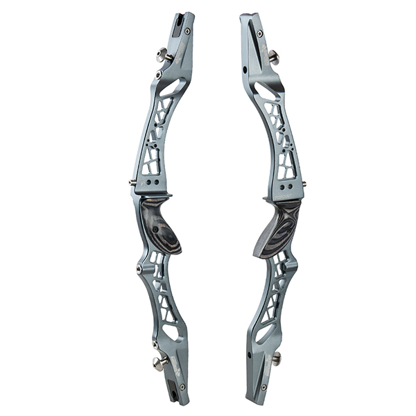 TOPOINT ARCHERY UNISON Aluminum CNC Milling Recurve Bow Riser 25" Targeting Takedown Recurve Bow Riser Right Handed ILF Device for Archery Bow Targeti