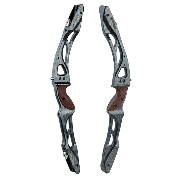 TOPOINT ARCHERY ENDEAVOR 25" Archery Recurve Bow Riser ILF Device Wooden Grip Takedown Bow High Strength Magnesium Alloy Bow Riser For Outdoor Trainin