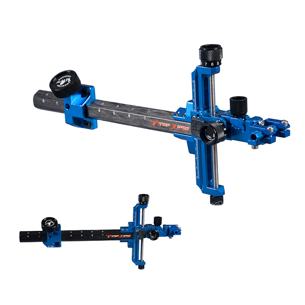 TOPOINT ARCHERY Carbon Bar Compound Sight TP8810 for Target Compound Bow,Micro Adjust,Detachable Bracket,Without Sight Scope